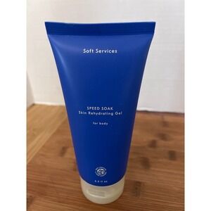 Soft Services Speed Soak Skin Rehydrating Gel Body Moisturizer 5.5 fl oz